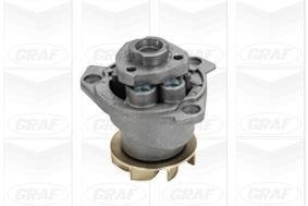 Помпа води Audi A3/Q7/VW Golf/Passat/Touareg/T4/T5/Porsche 2.8 V6/3.0/3.2 V6/3.6FSI 00- (R/B)(7 лоп) GRAF PA1041 (фото 1)