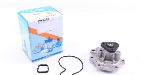 Помпа води Mazda 2 III/3 III/6 III/CX-3/CX-5 1.5/2.0/2.5/AWD/2.0 Hybrid 13- (R/B) (7 лоп) GRAF PA1240