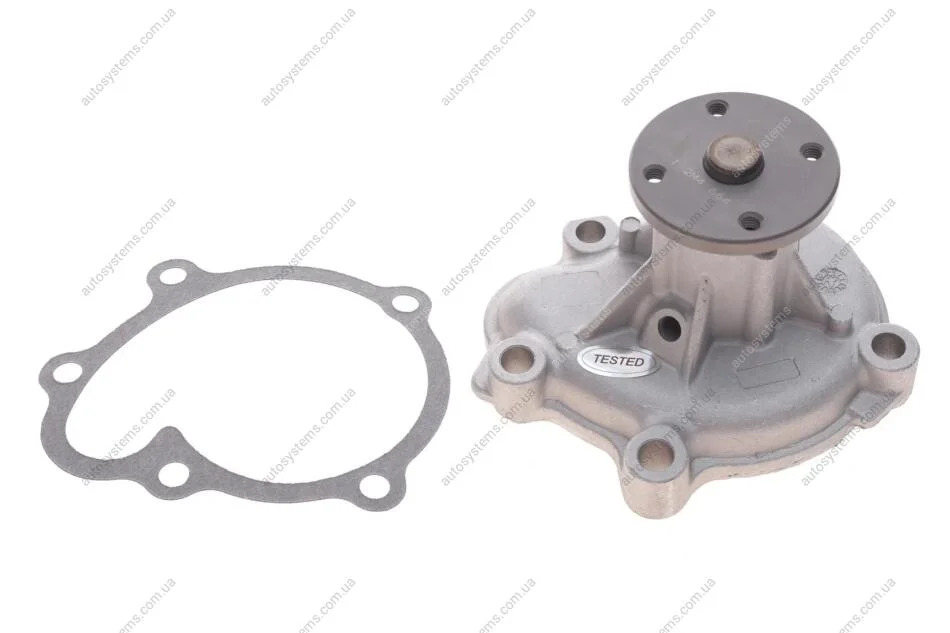 Помпа води Opel Astra F/G 1.7TDS/DTI 92-00/Corsa B/Combo 1.7D 94-01 (R/B)(7 лоп)(d центр.шківа=26mm) GRAF PA664 (фото 1)