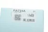 Помпа води Renault Kangoo/Laguna/Megane/Scenic 1.4/1.6 97-08/Logan 14- (20z)(B/B)(8лоп) GRAF PA724A (фото 9)