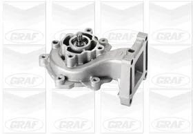 Помпа води Ford Transit VII 2.0DI/TDCi 00-06/Mondeo III 2.0/2.2TDCi 00-07 (B/B) (8 лоп.) (без корп.) GRAF PA839 (фото 1)