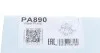 Помпа води Mini Mini 1.4d 03-06/Toyota Corolla 1.4D-4D 04-08/13-18/Auris 1.4D-4D 13-18 (R/B) (6 лоп) GRAF PA890 (фото 8)