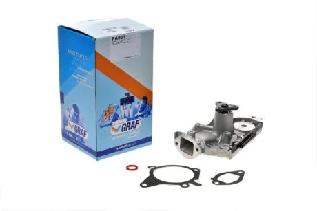 Помпа води Mazda 323 1.5 16V/1.8 16V/1.6 94-04/MX-3 1.6 94-97/MX-5 1.8 98-05 (7 лоп) GRAF PA931