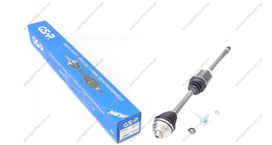 Піввісь (передня) BMW 5 (F10/F11)/6 (F06/F12/F13) xDrive 10-18 (R) (37x27/862) GSP 201681 (фото 1)