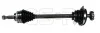 Піввісь Renault Clio II/Kangoo (L) (23x630x44T) (+ABS) d=29,95 GSP 250261 (фото 2)