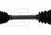 Піввісь (передня) (L) Toyota Corolla Verso 1.6-1.8 VVT-i 01-04 (26z/20z/638.5mm) (+ABS48z) GSP 259078 (фото 1)