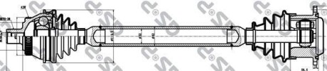 Вал приводной GSP 299113