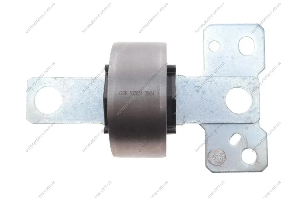 Сайлентблок важеля (заднього/спереду) Ford Galaxy/Mondeo IV/Volvo S60/S80/V70III 06- (R) (продол.) GSP 532624 (фото 1)
