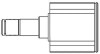 Шарнир равных угловых скоростей (ШРУС) GSP 659039 (фото 1)