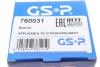 Пильник ШРКШ (внутрішній) Citroen Berlingo/Peugeot Partner 1.1-1.9 96-11 (20x62x100)(к-кт) GSP 760031 (фото 10)