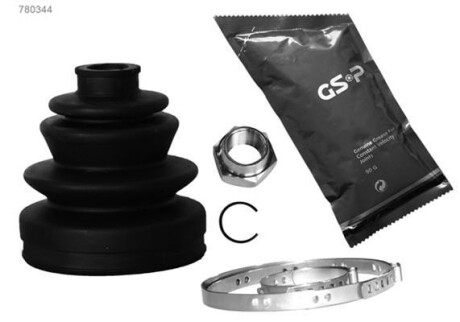 Пыльник ШРУСа, комплект GSP 780344