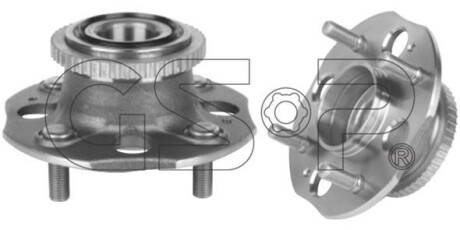 Подшипник ступицы колеса, комплект GSP 9234002