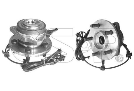 Подшипник ступицы колеса, комплект GSP 9327028
