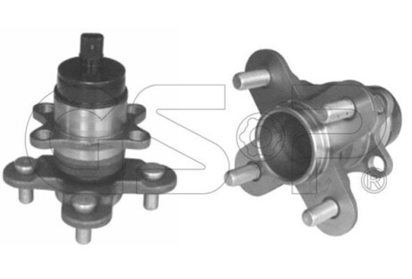 Подшипник ступицы колеса, комплект GSP 9400099