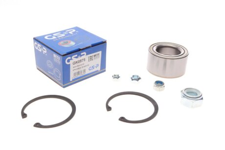 Підшипник маточини (передньої) VW Passat/Audi 80/90 74-88 (39x68x37) (к-кт) GSP GK0575