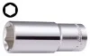 Насадка 3/8" (10 мм) 6-кутна, 1 шт, розмір насадок 6/12-кутних (мм): 10 мм, довжина 63мм HANS 3300M/10 (фото 1)