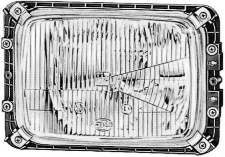 Фара основная правая HELLA 1AE 003 440-461