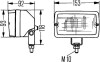 Фара дополнительного света HELLA 1GA 005 060-001 (фото 3)