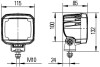 Фара дополнительного света HELLA 1GA 995 606-031 (фото 3)