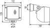 Фара дополнительного света HELLA 1GA 996 083-001 (фото 3)