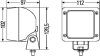 Фара дополнительного света HELLA 1GA 997 506-021 (фото 3)