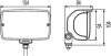 Фара дополнительного света HELLA 1GA 998 522-011 (фото 3)