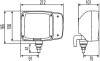 Основная фара HELLA 1SA 996 120-051 (фото 2)