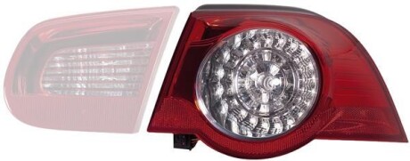 Фонарь задний внешний левый HELLA 2VA 009 246-131