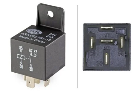 Реле, рабочий ток HELLA 4RA 933 791-131
