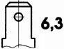Датчик температуры охлаждающей жидкости HELLA 6PT 009 107-691 (фото 2)