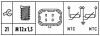 Датчик температуры охлаждающей жидкости HELLA 6PT 009 309-581 (фото 2)