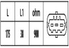 Датчик положения коленчатого вала HELLA 6PU 009 146-501 (фото 2)