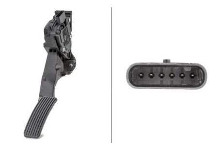 Датчик положения педали акселератора HELLA 6PV 011 554-711