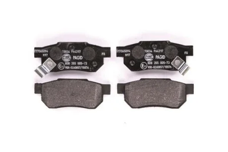 Тормозные колодки дисковые, комплект HELLA 8DB 355 005-731