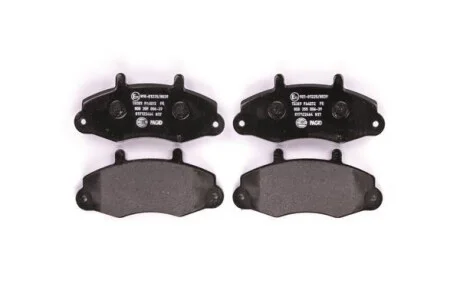 Тормозные колодки дисковые, комплект HELLA 8DB 355 006-391