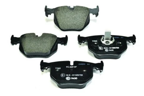 Тормозные колодки дисковые, комплект HELLA 8DB 355 006-691