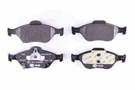 Тормозные колодки дисковые, комплект HELLA 8DB 355 006-721