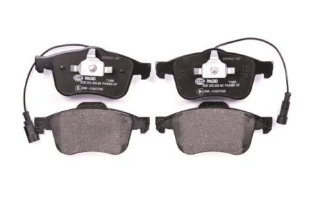 Тормозные колодки дисковые, комплект HELLA 8DB 355 006-901