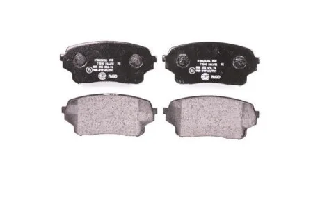 Тормозные колодки дисковые, комплект HELLA 8DB 355 006-941