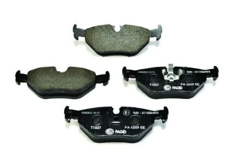 Тормозные колодки дисковые, комплект HELLA 8DB 355 007-421