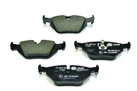 Тормозные колодки дисковые, комплект HELLA 8DB 355 007-511