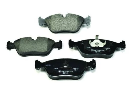 Тормозные колодки дисковые, комплект HELLA 8DB 355 007-721