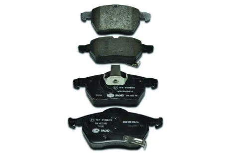 Тормозные колодки дисковые, комплект HELLA 8DB 355 008-141