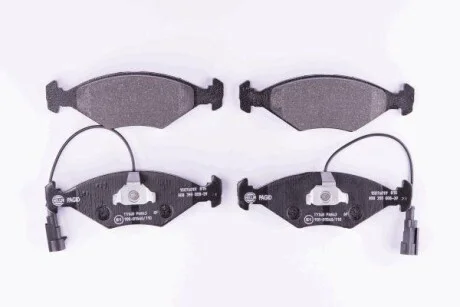 Тормозные колодки дисковые, комплект HELLA 8DB 355 008-391