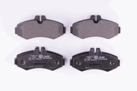 Тормозные колодки дисковые, комплект HELLA 8DB 355 008-631