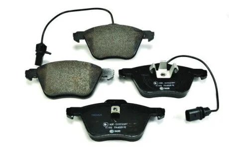 Тормозные колодки дисковые, комплект HELLA 8DB 355 008-921