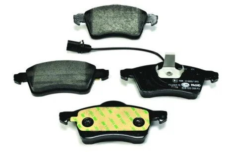 Тормозные колодки дисковые, комплект HELLA 8DB 355 008-931