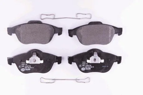 Тормозные колодки дисковые, комплект HELLA 8DB 355 009-101