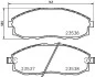 Тормозные колодки дисковые, комплект HELLA 8DB 355 009-381 (фото 2)