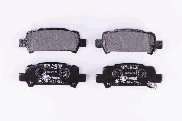 Тормозные колодки дисковые, комплект HELLA 8DB 355 009-401 (фото 1)